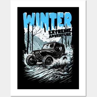 Winter Extreme Adventure Posters and Art